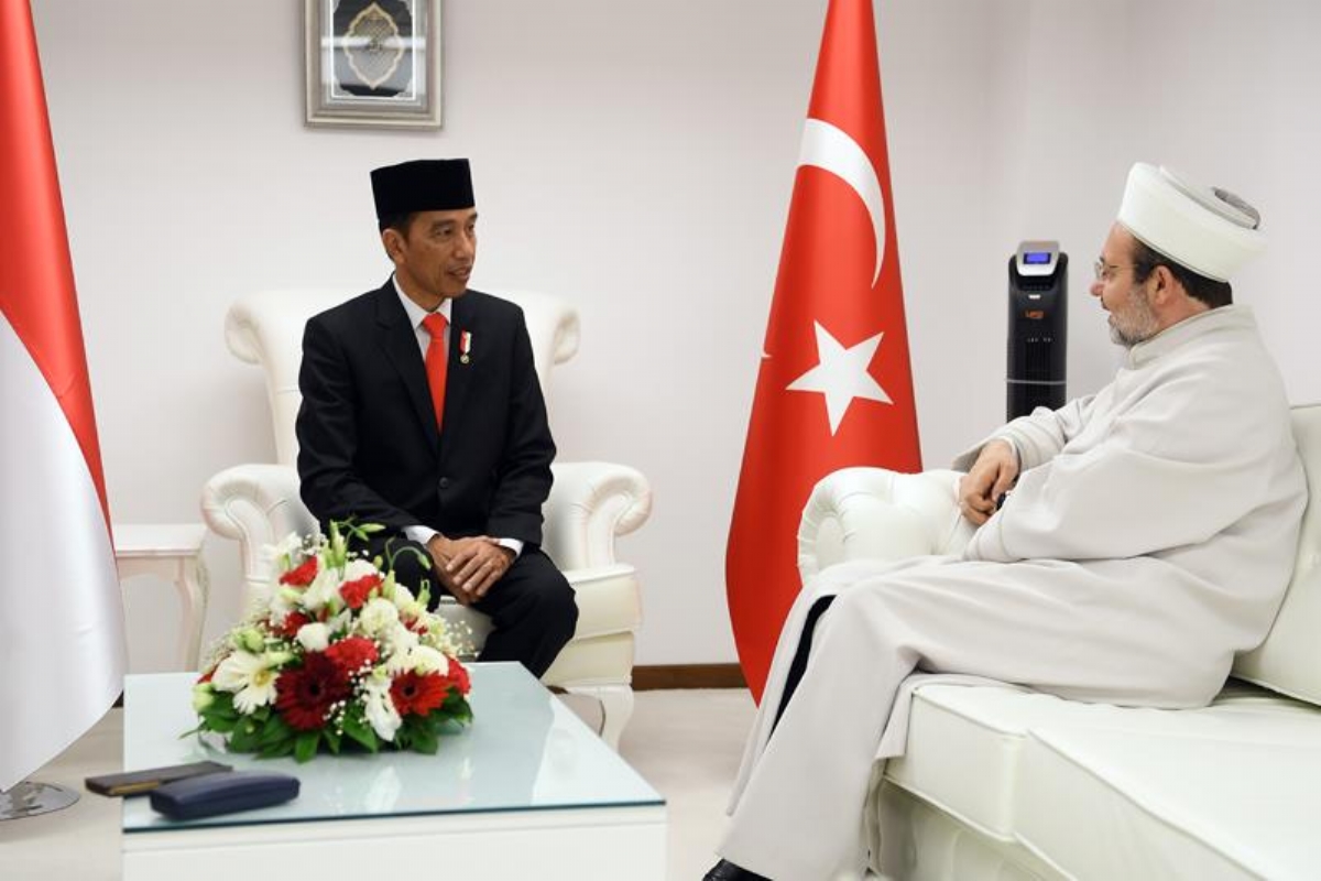 Endonezya Cumhurbaşkanı’ndan Kocatepe Camiine Ziyaret