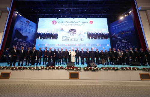 2022 Yılı Mevlid-i Nebi Haftası’nın açılış programı Ankara’da yapıldı