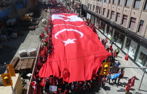 ABD ve Kanada’da Barış ve Dayanışma Yürüyüşü