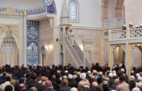 Diyanet İşleri Başkanı Prof. Dr. Ali Erbaş, Büyük Ankara Camii’nde Hutbe İrad Etti