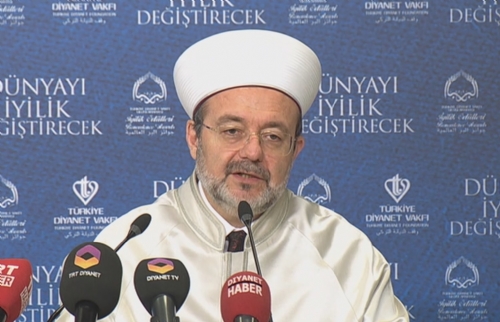 Diyanet İşleri Başkanı Görmez İyiliğin Önemini Anlattı