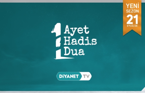 Diyanet TV’den işitme engellilere yönelik bir program:  “Bir Ayet Bir Hadis Bir Dua”