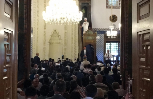 Diyanet İşleri Başkanı Prof. Dr. Ali Erbaş, Hacı Bayram Camii’nde 15 Temmuz Konulu Hutbe İrad Etti