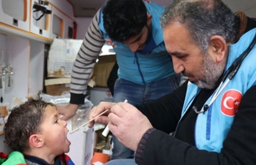 Gönüllü Doktorlar Suriye’de