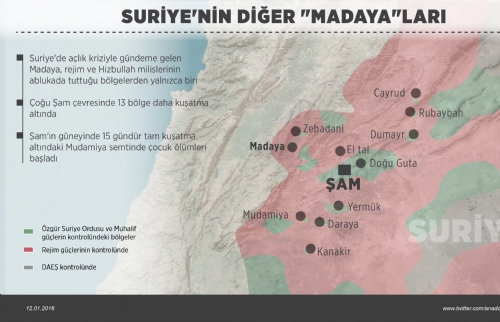 Madaya’daki İnsani Kriz