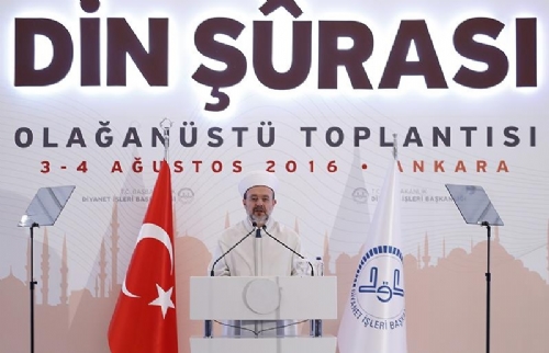 Olağanüstü Din Şurası Toplantısı