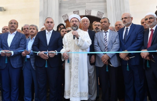 Parmakkapı Kazasker Mehmet Efendi Camii'nin Resmi Açılışı Yapıldı