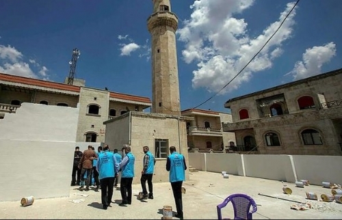 PKK-PYD'nin Saldırdığı Camiler Onarıldı