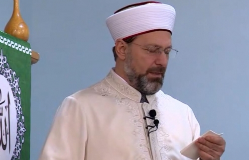 Diyanet İşleri Başkanı Prof. Dr. Ali Erbaş, Cuma Hutbesi İrad Etti