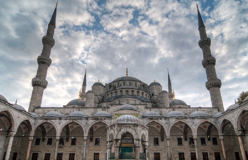 Sultanahmet Camiinde Restorasyon