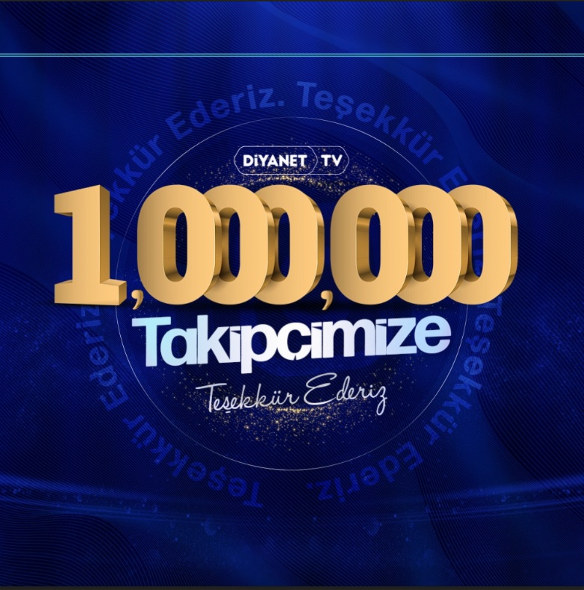 Diyanet TV Instagram'da 1 Milyon...