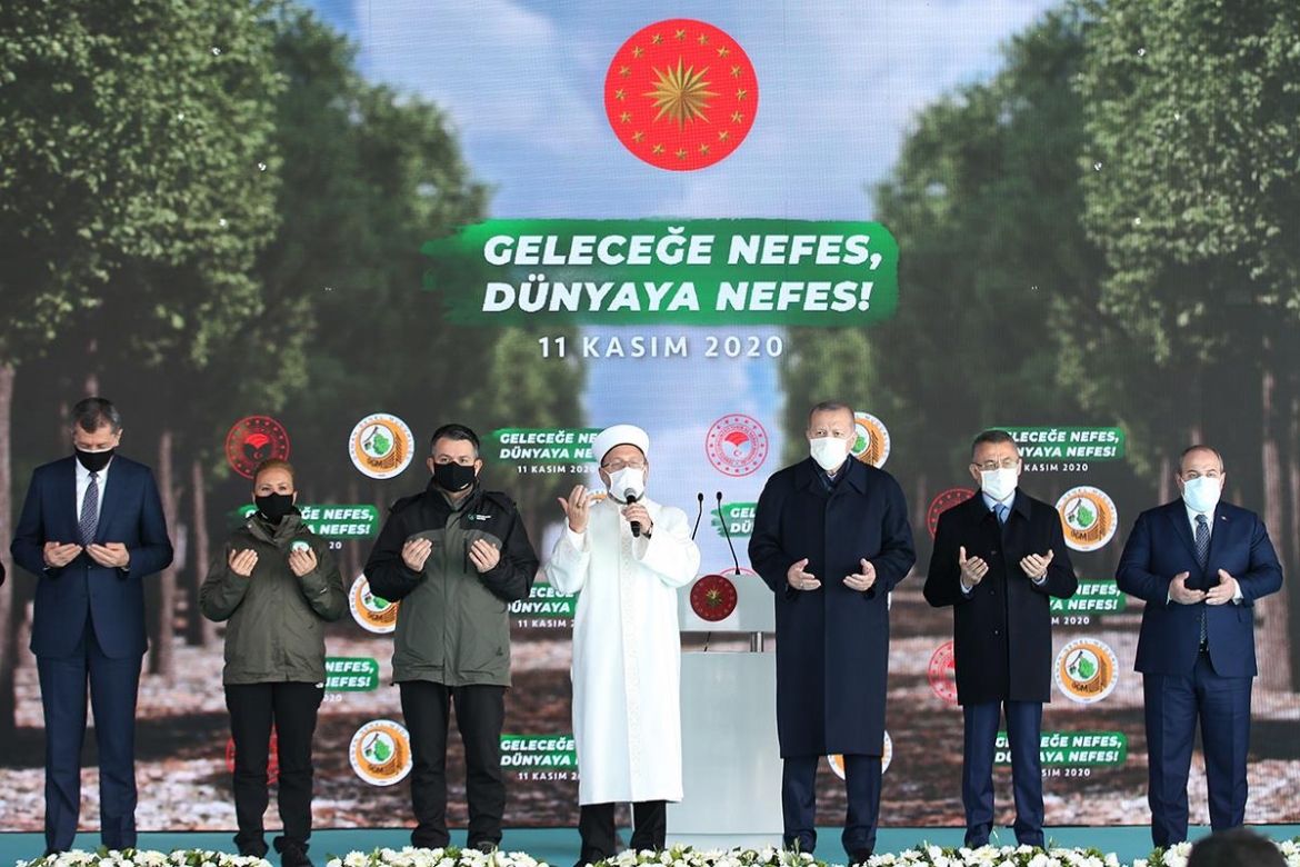Cumhurbaşkanı Erdoğan, 'Geleceğe Nefes, Dünyaya Nefes Programı'na katıldı
