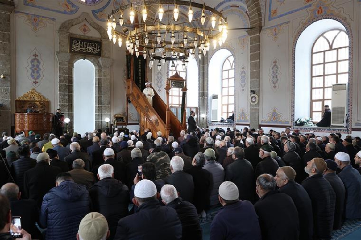 Diyanet İşleri Başkanı Erbaş, Samsun’da hutbe irad etti