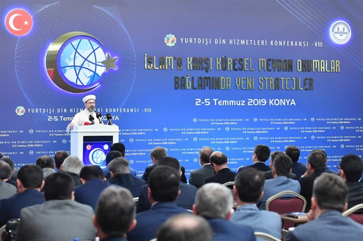 Diyanet İşleri Başkanı Prof. Dr. Ali Erbaş 8. Yurtdışı Din Hizmetleri Konferansı'na Katıldı