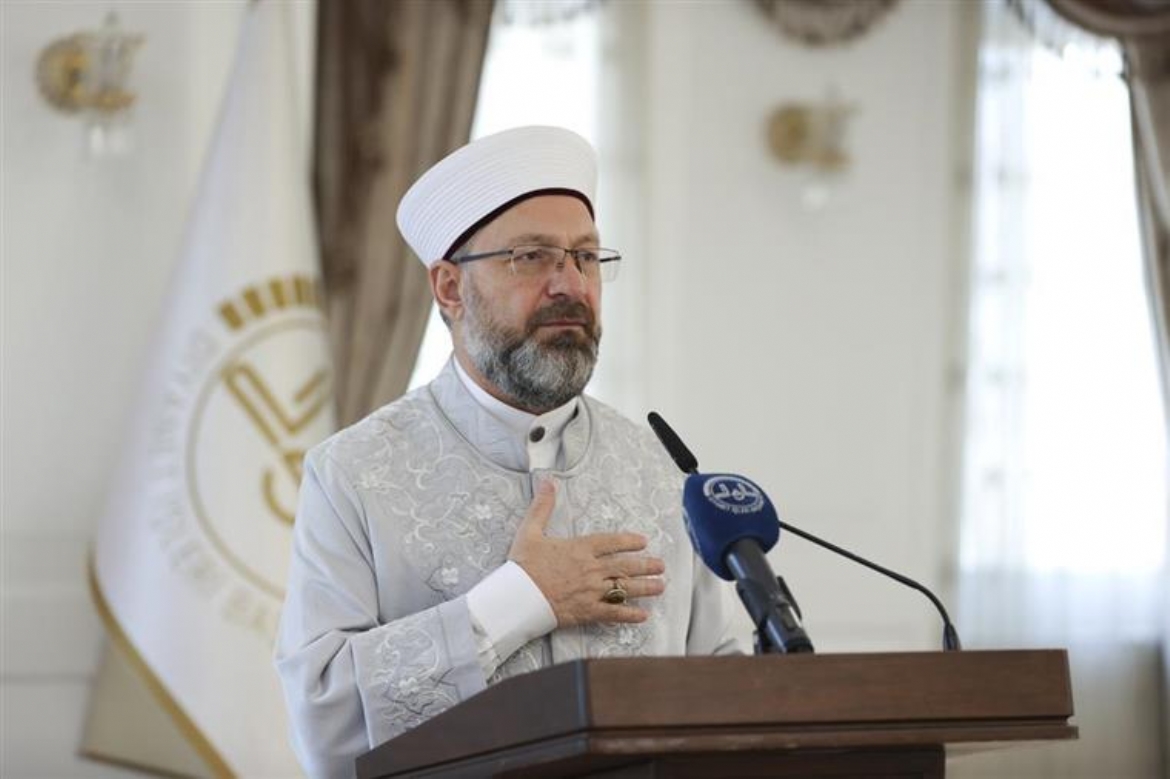 Diyanet İşleri Başkanı Erbaş’tan Malatya’ya geçmiş olsun mesajı