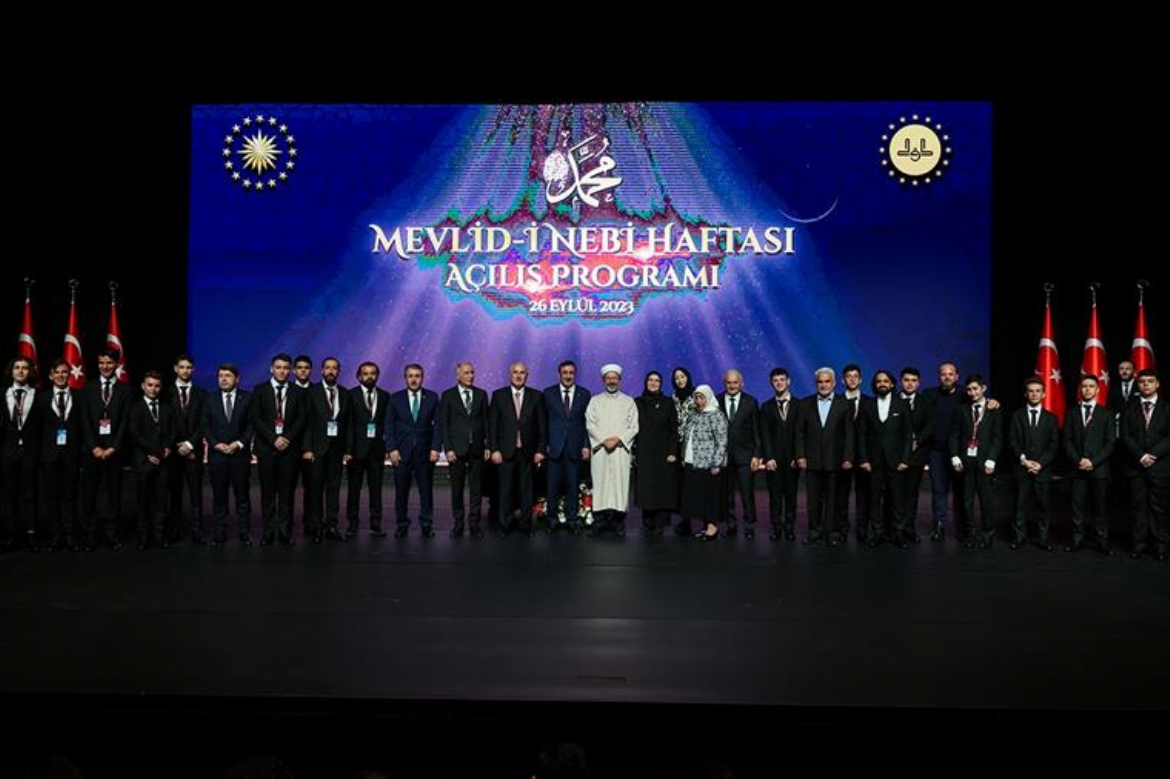 2023 Yılı Mevlid-i Nebi Haftası’nın açılış programı Ankara’da yapıldı