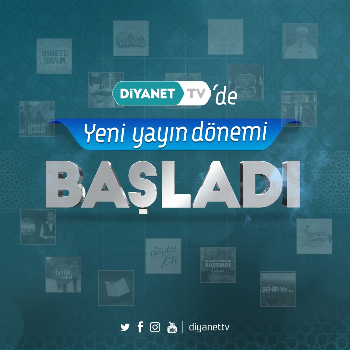 Diyanet TV’de Yeni Yayın Dönemi...