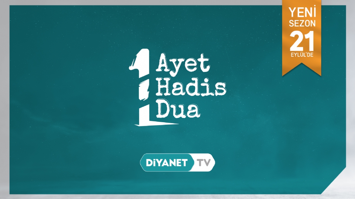 Diyanet TV’den işitme engellilere yönelik bir program:  “Bir Ayet Bir Hadis Bir Dua”