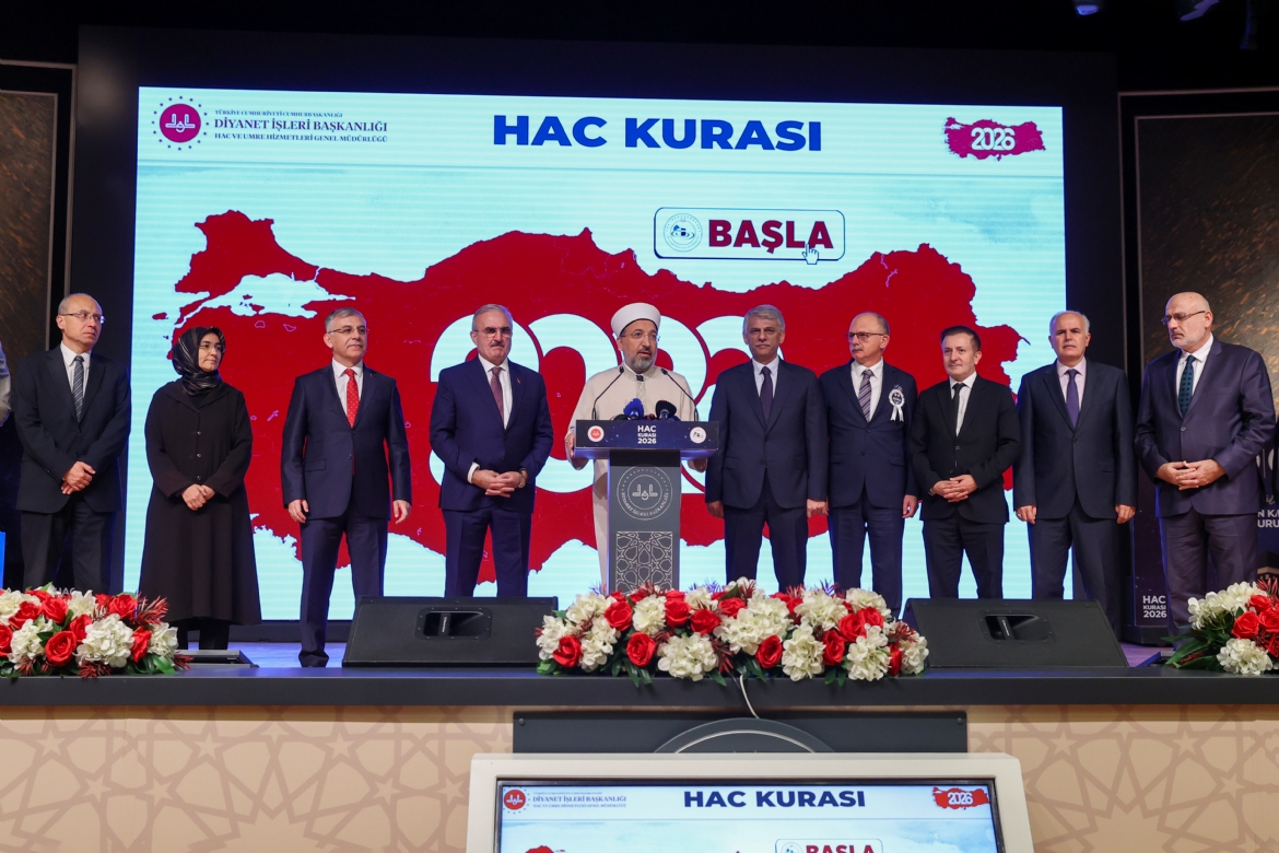 2026 yılı hac kuraları çekildi