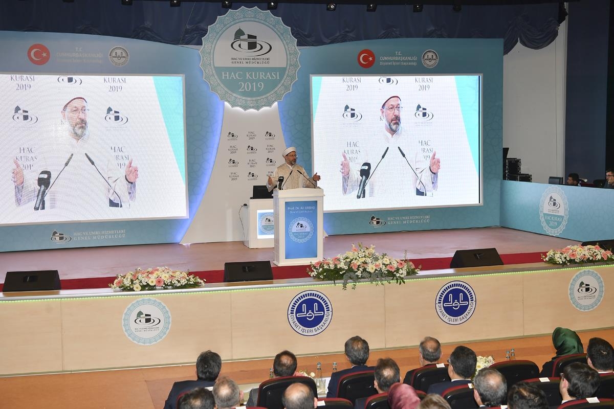 Diyanet İşleri Başkanı Prof. Dr. Ali Erbaş, ''Hac Organizasyonunda Türkiye Bir Numara''