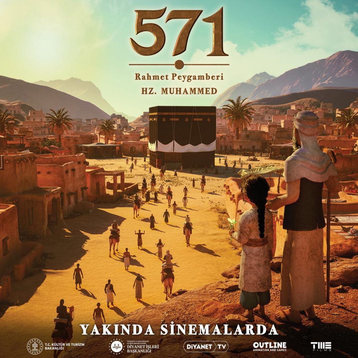 '571 Rahmet Peygamberi' animasyon filmi gösterime giriyor...