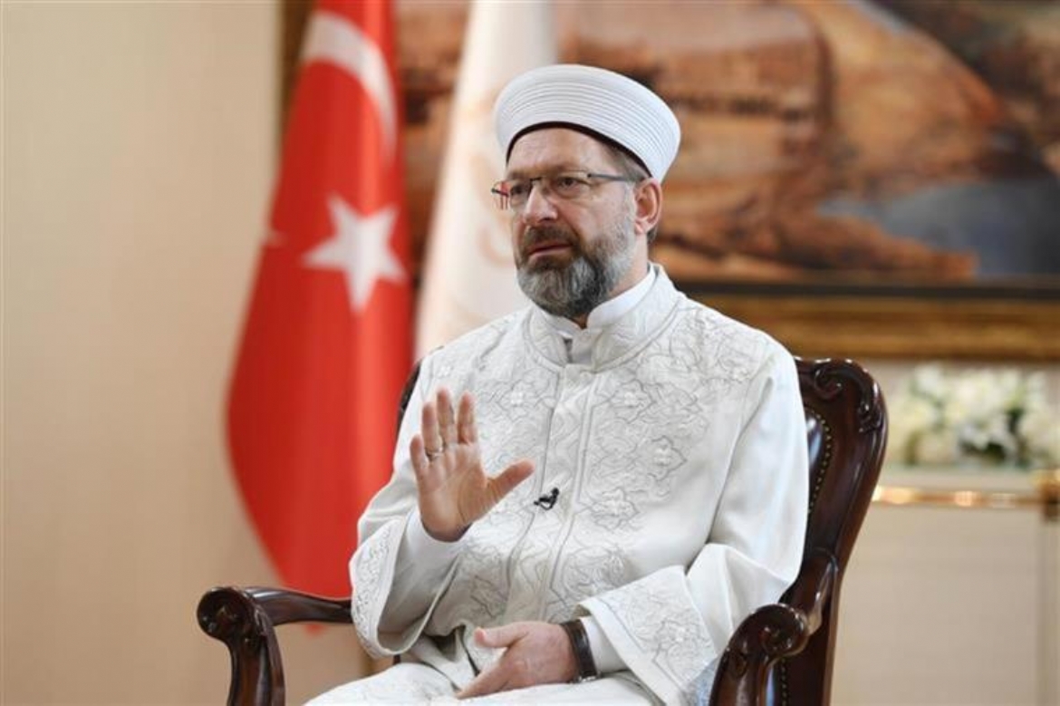 Diyanet İşleri Başkanı Erbaş, GKRY’deki cami saldırısını kınadı