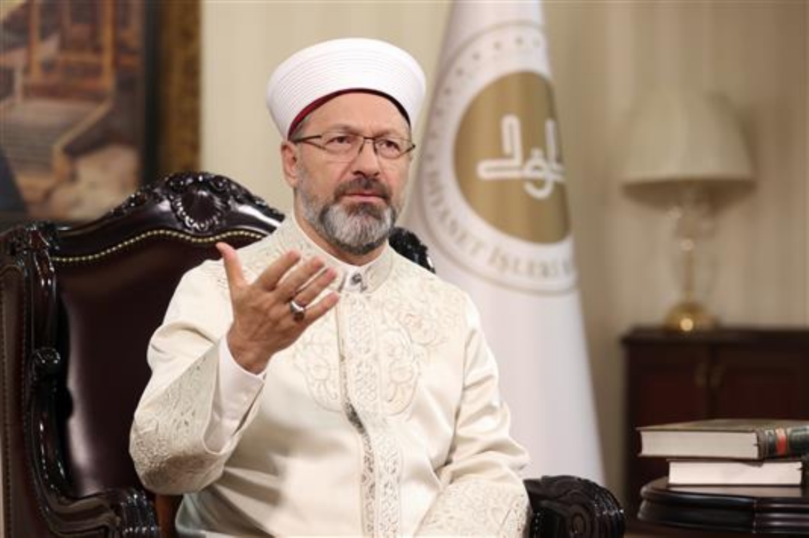 Diyanet İşleri Başkanı Erbaş Fatih Camii İmamına Yapılan Saldırıyı Kınadı