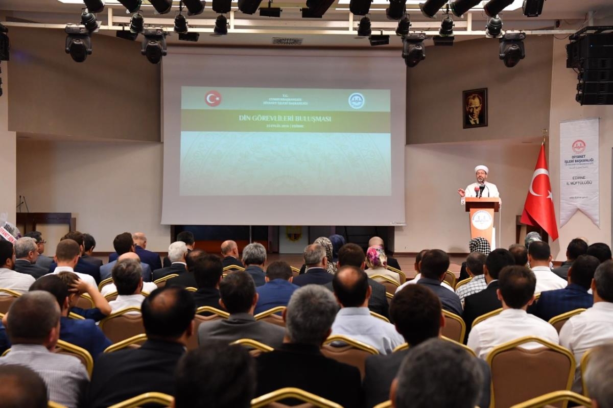 Diyanet İşleri Başkanı Prof. Dr. Ali Erbaş: 'Din Eğitimi Olmadan Din Hizmeti Olmaz'