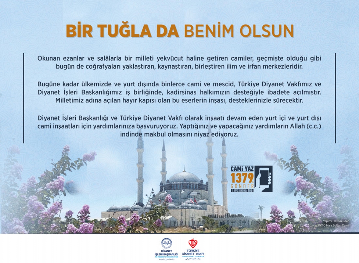 Bir Tuğlada Benim Olsun Kampanyası - Tanıtım Programı