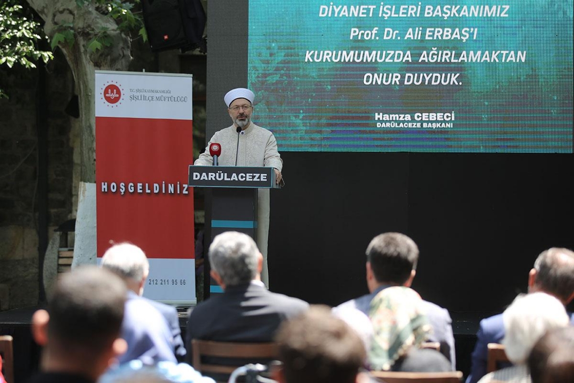 Diyanet İşleri Başkanı Erbaş, Darülaceze’yi ziyaret etti