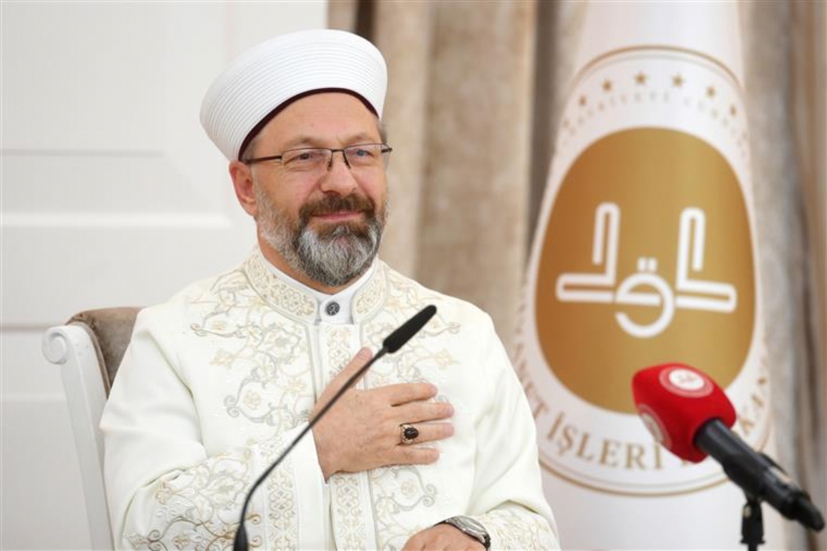 Diyanet İşleri Başkanı Erbaş’tan Regaib Gecesi mesajı