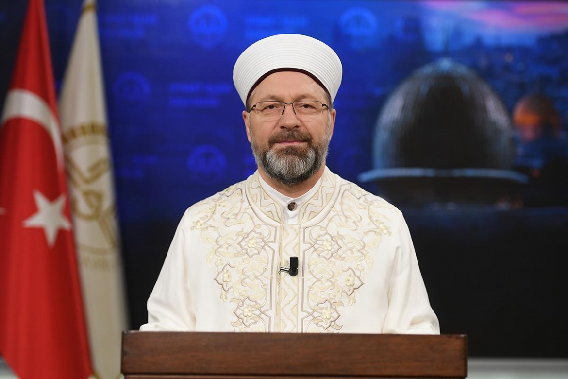 Diyanet İşleri Başkanı Erbaş’tan Miraç Gecesi mesajı