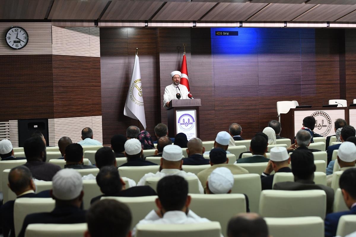 Diyanet İşleri Başkanı Prof. Dr. Ali Erbaş, ABD’li Müslüman Heyeti Kabul Etti