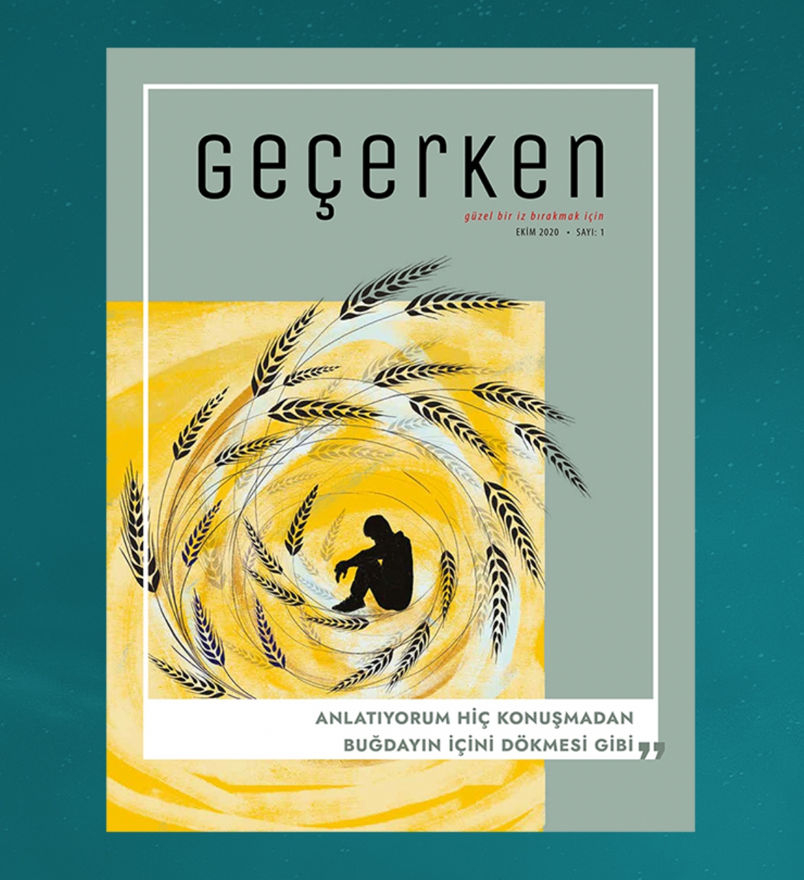 'Geçerken' dergisi ilk sayısıyla çıktı…