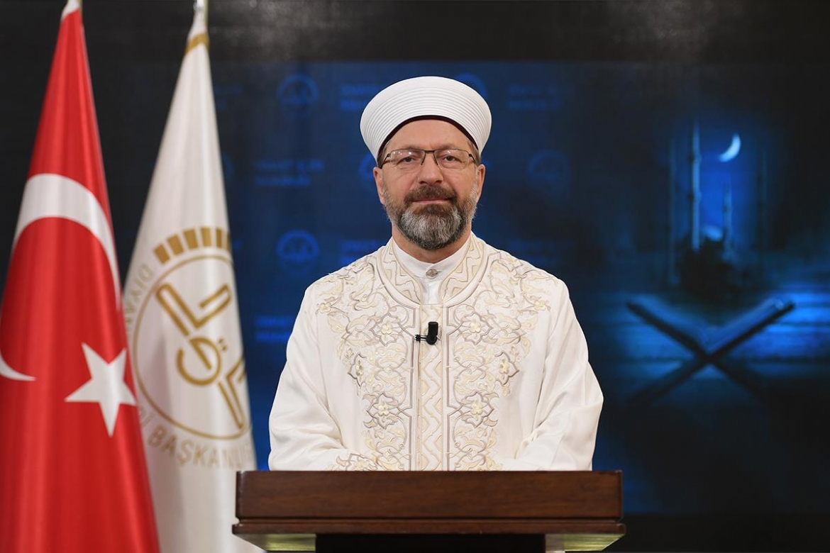 Diyanet İşleri Başkanı Erbaş’ın Kadir gecesi mesajı