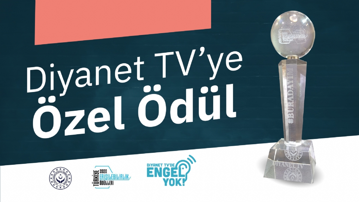 Diyanet TV, özel ödüle layık görüldü…