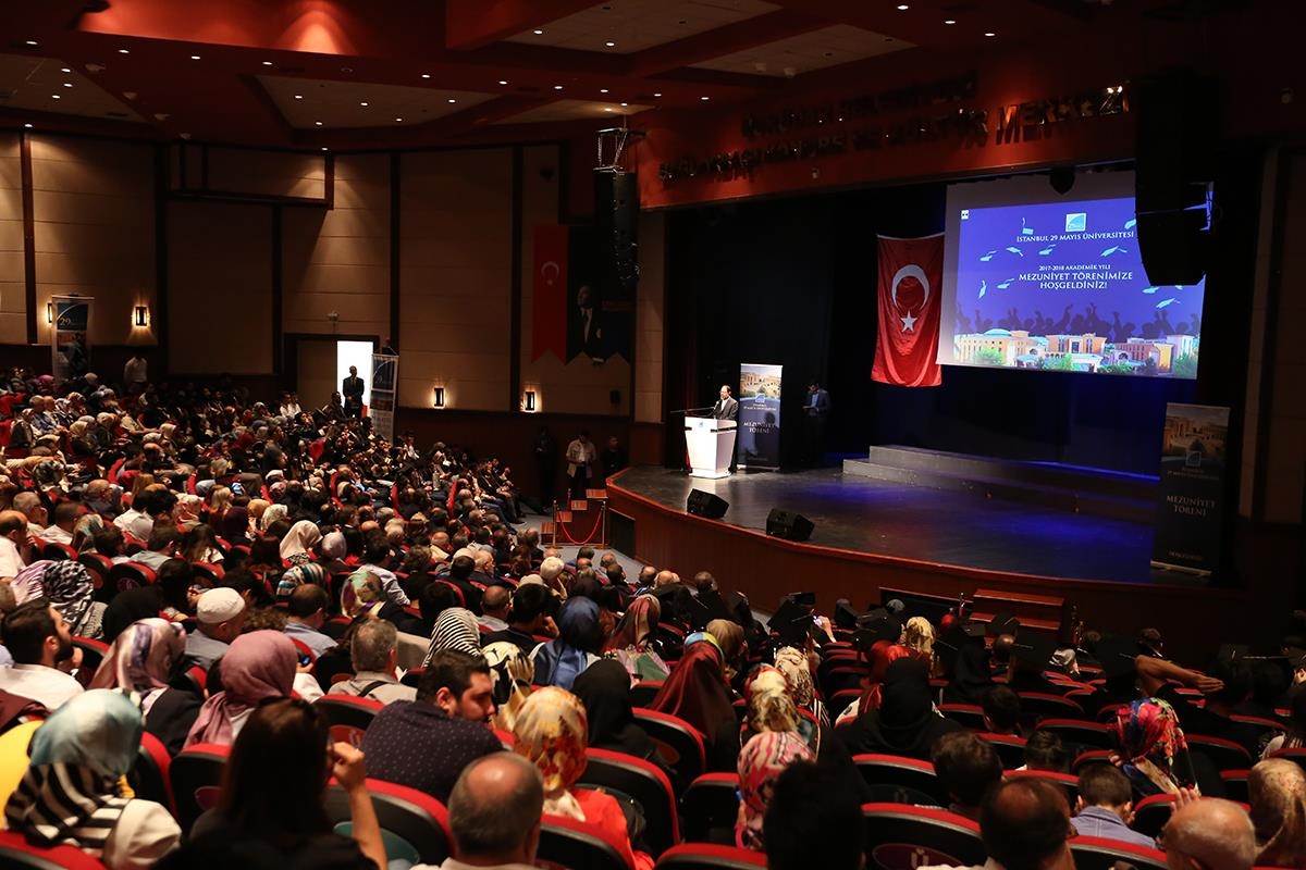 Diyanet İşleri Başkanı Prof. Dr. Ali Erbaş, İstanbul 29 Mayıs Üniversitesinin Mezuniyet Törenine Katıldı
