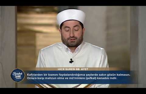 Ali Derman'dan Ayasofya'da Kur'an Tilaveti