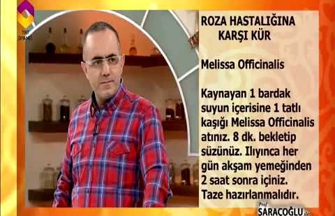 Roza Hastalığına Karşı Kür