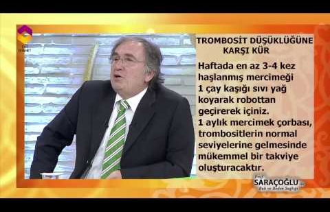 Trombosit Düşüklüğüne Karşı Kür