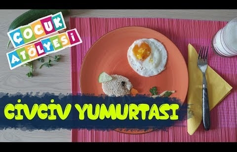 Civciv Yumurtası Tabağı