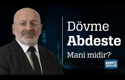 Dövme Abdeste Mani midir?