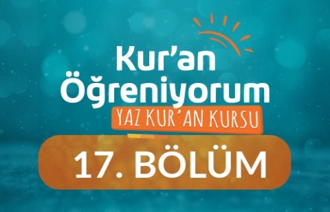 Cezm/Sükun (2) - Yaz Kur'an Kursu Kur'an Öğreniyorum 17.Bölüm