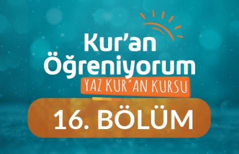 Cezm/Sükun (1) - Yaz Kur'an Kursu Kur'an Öğreniyorum 16.Bölüm