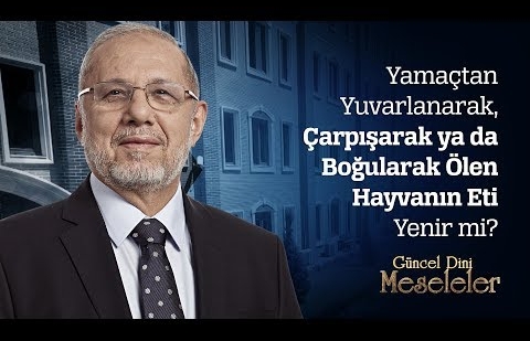 Yamaçtan Yuvarlanarak, Çarpışarak ya da Boğularak Ölen Hayvanın Eti Yenir mi?