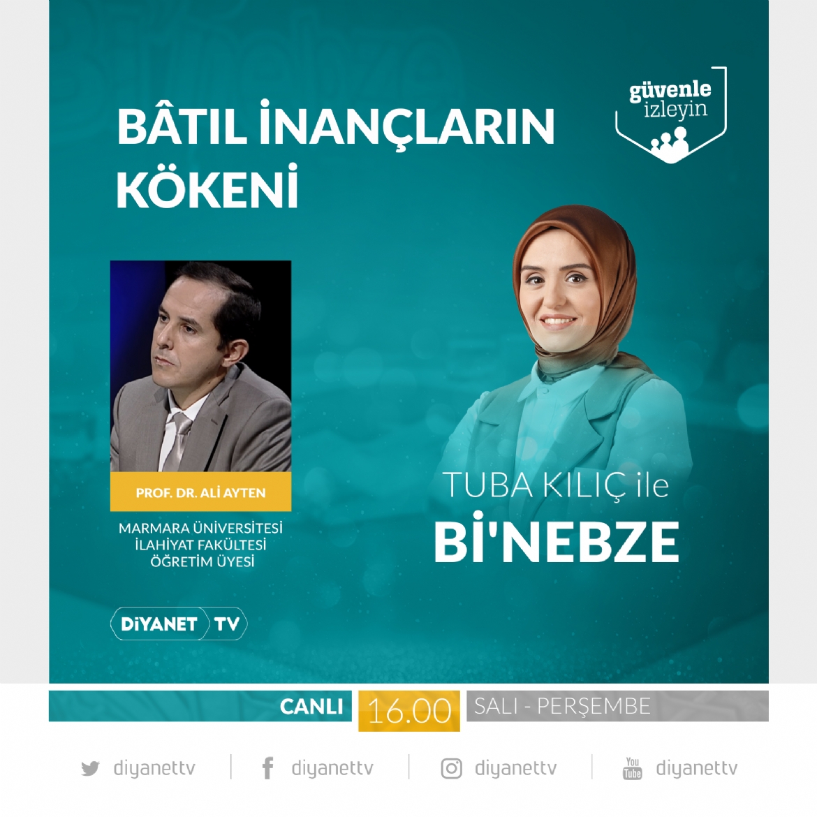 ''Bi’Nebze'' programı Diyanet TV’de